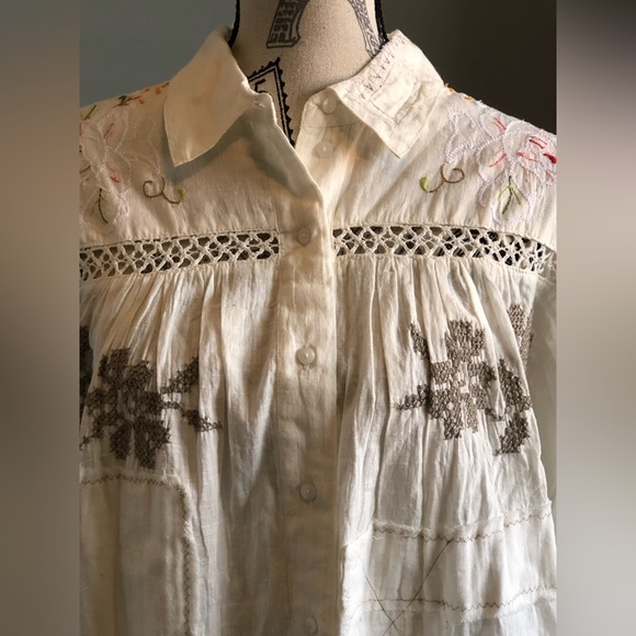 Free People Louisa Patchwork Mini Dress ***Coming soon*** - Picture 7 of 13